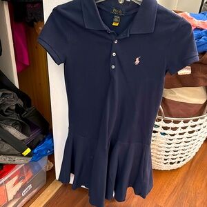 Polo Ralph Lauren M(8/10) shirt dress pleated skirt